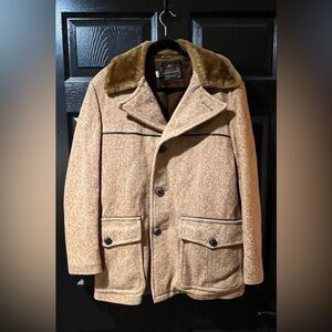 Vintage Campus Outerwear Wool Coat